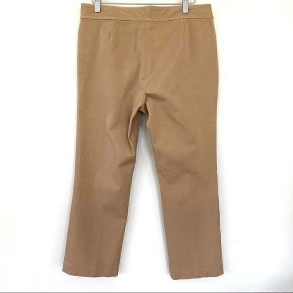 Chaps Ralph Lauren cropped trousers, petite size, stretch cotton blend - Picture 5 of 9